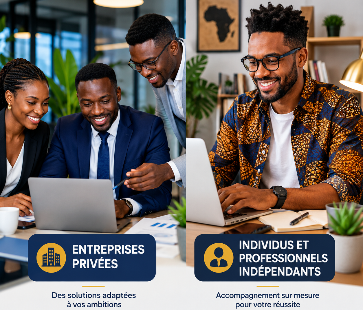 Entreprise privée et individuelles